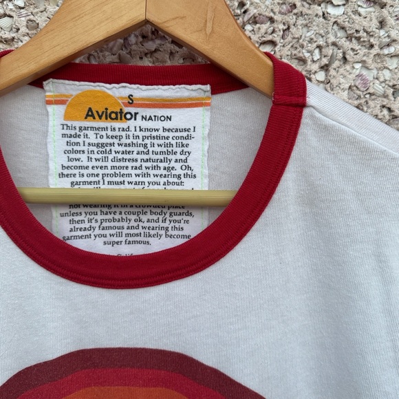 Aviator Nation Another Day in Paradise Cropped Tee - Picture 3 of 5